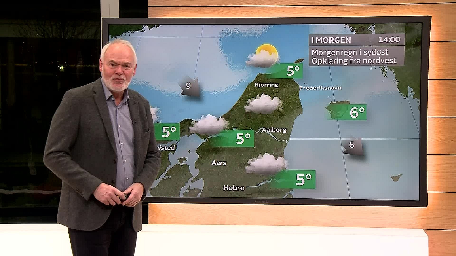 Koldt Og Bl Sende S Dan Bliver Vejret I Det Nye R Tv Nord