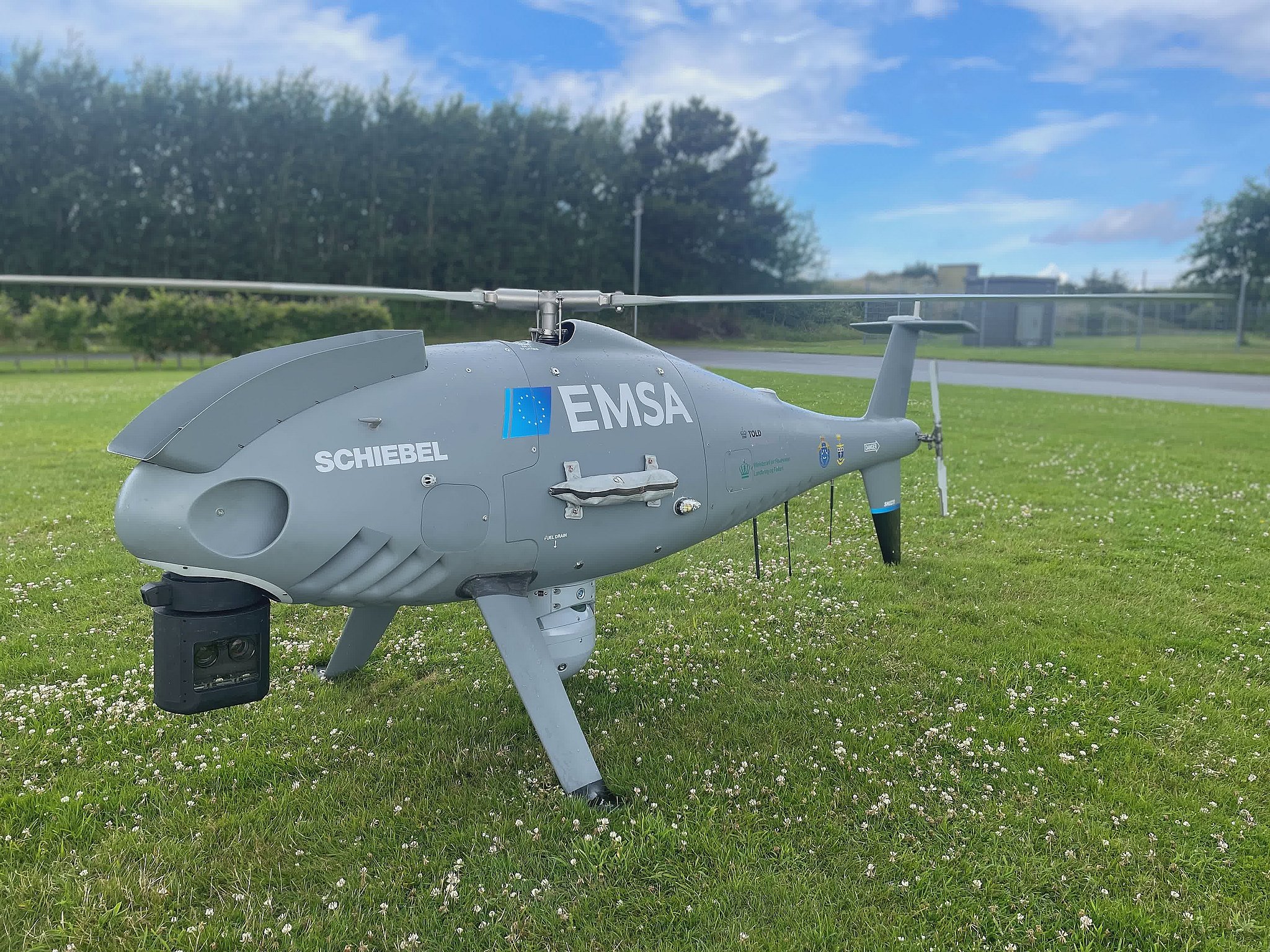 Ass Rettsmedicin søsyge Kæmpe drone holder øje til søs | TV2 Nord