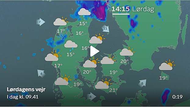 Tordenvejret over Sydøstjylland og Fyn bevæger sig de næste timer nordpå op gennem Østjylland og hele vejen op til det nordligste Jylland. I resten af landet er der udsigt til en efterhånden pæn eftermiddag.