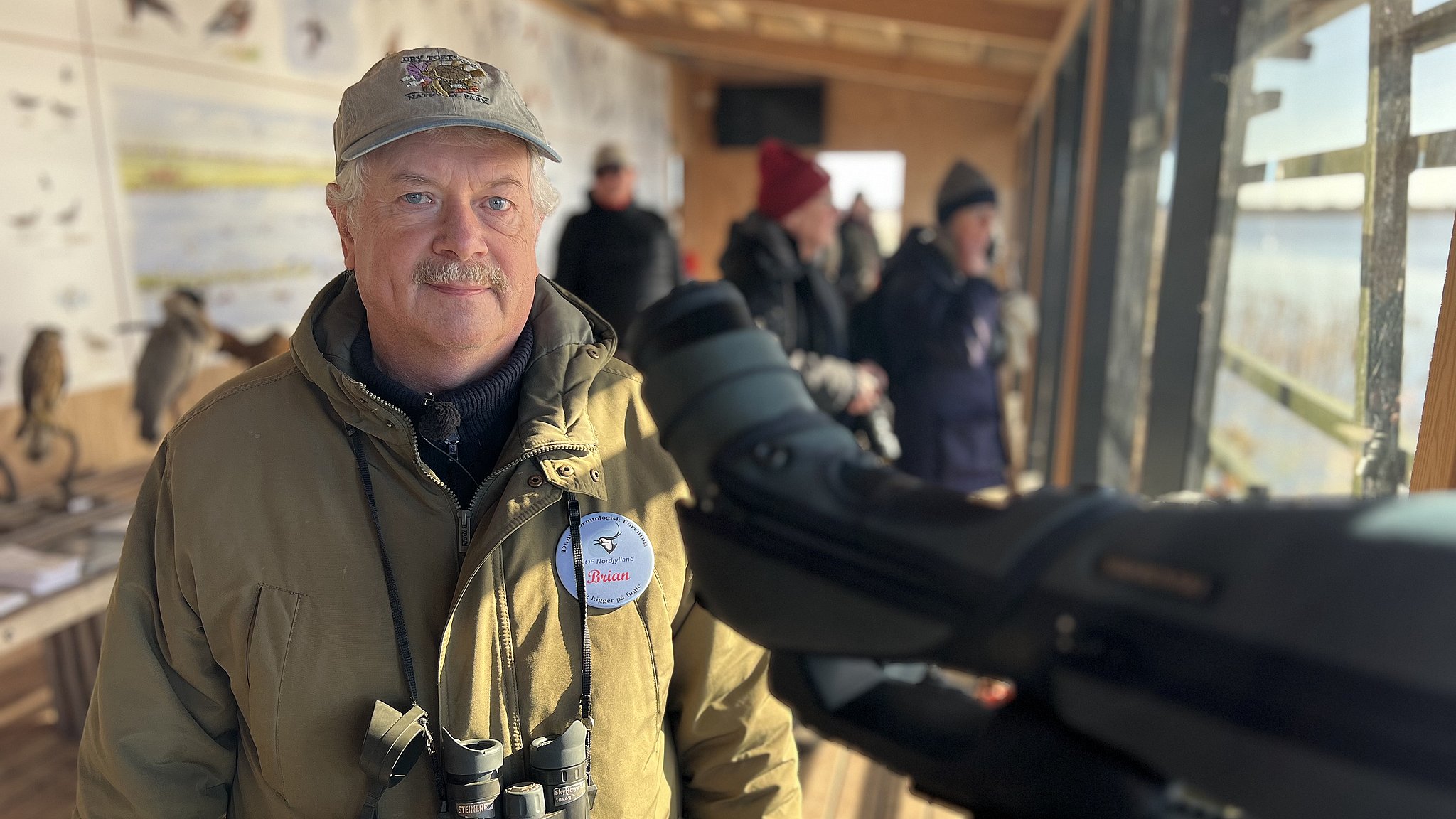 Brian Christoffersen Skræm er passioneret fuglekigger.