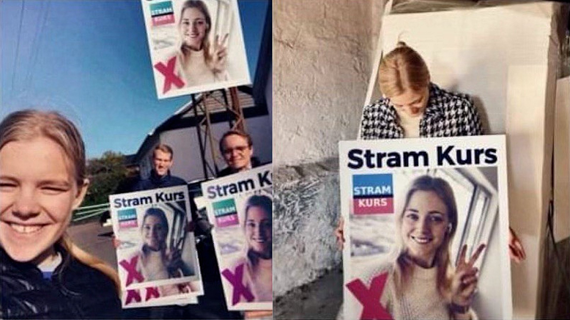 udsat for chikane fra Stram Kurs: - Hun har stjålet fra siger Stram Kurs-medlem | TV2 Nord