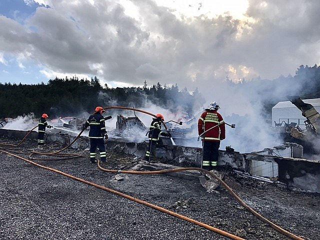 260916 Brand på Svinkløv Badehotel