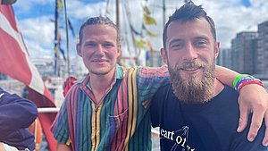 Asger og Morten vandt Tall Ships Races: - Det er fantastisk