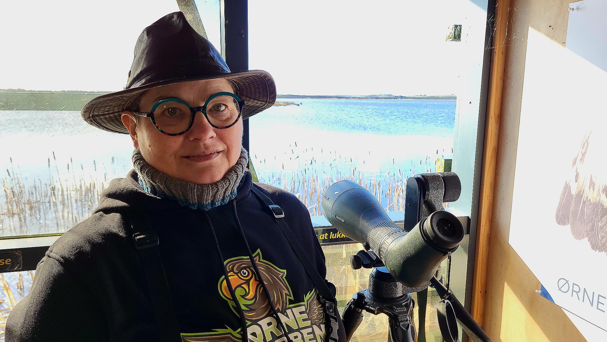 Gitte Holm mener, at klubbens medlemmer er meget dygtige og kloge børn, der ved meget om fugle.