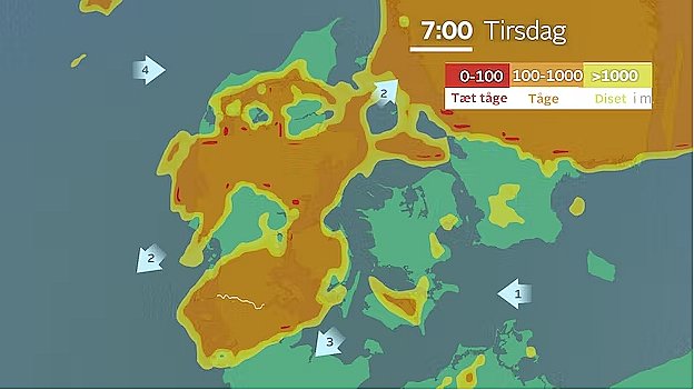 Tåge kan spolere nordlysoplevelsen den kommende nat.
