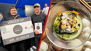 Stor kokkekonkurrence: Se de vilde fiskeretter fra nordjyske toprestauranter
