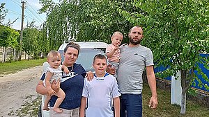 Vendte hjem for en måned siden: Nu kan ukrainsk familie være på vej tilbage til sikkerhed i Danmark