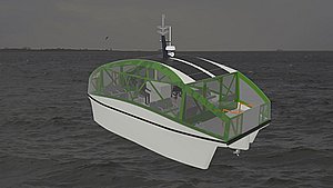 Førerløs fjordbus testes i simulator - til sommer skal den sejle med passagerer på Limfjorden