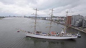 Se video: Sådan så det ud, da 40 sejlskibe forlod Aalborg