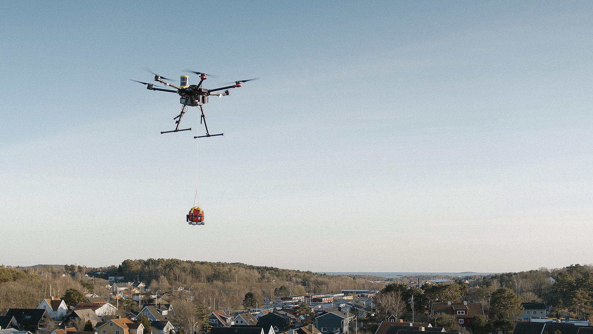 naturpark Samle Stedord Hjertestarterdrone havde første arbejdsdag | TV2 Nord